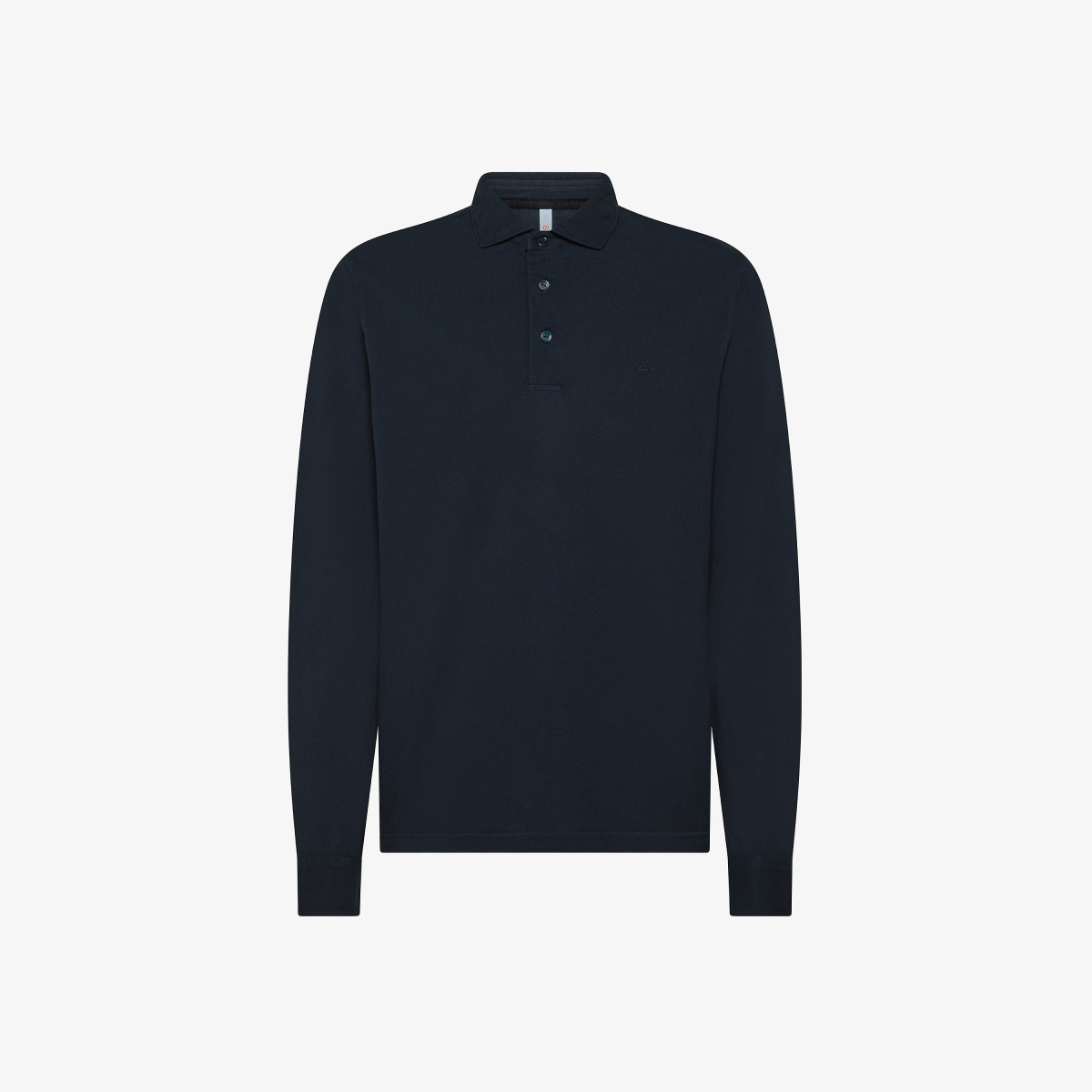 POLO COLD DYE L/S NAVY BLUE