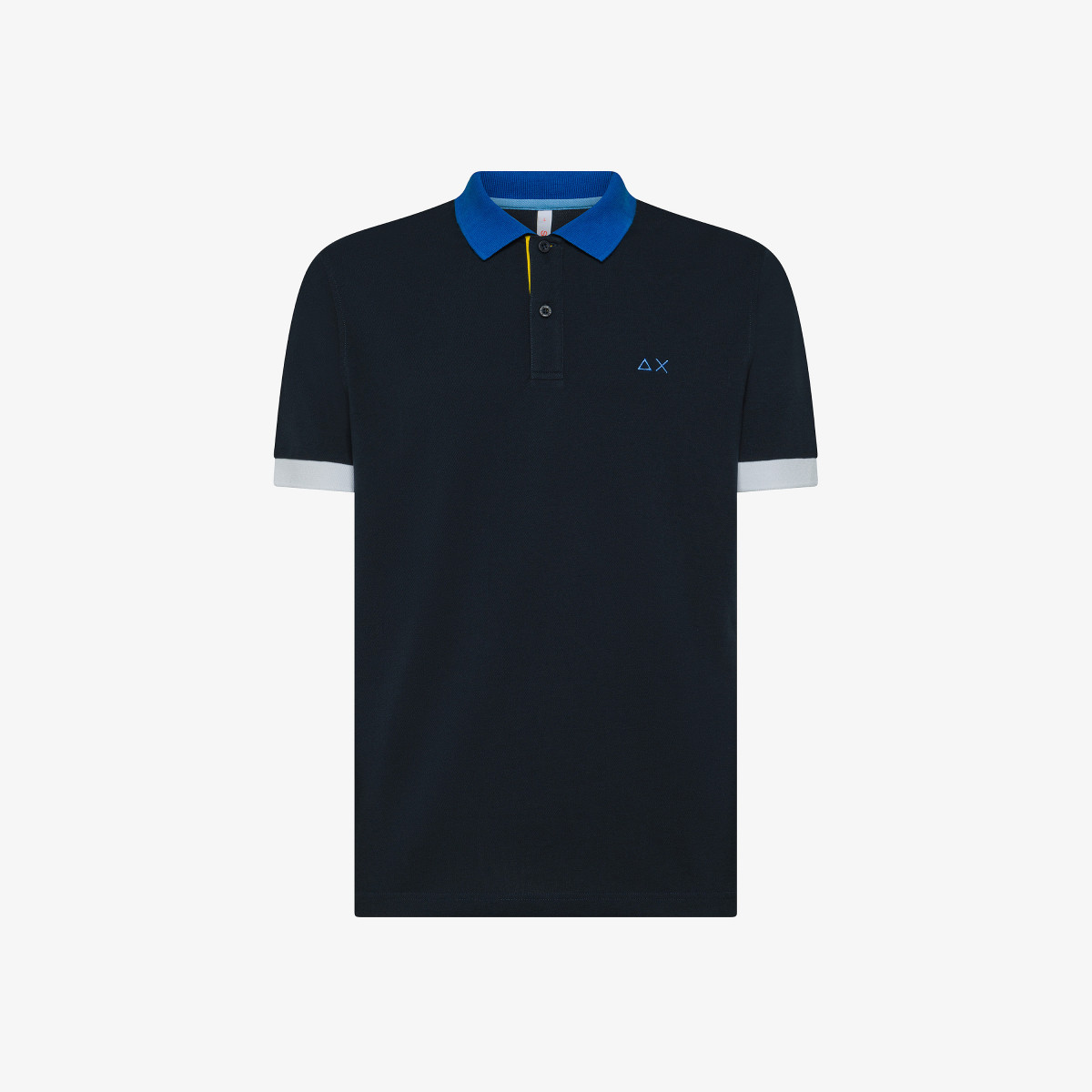 POLO 3 COLOR WAY S/S NAVY BLUE