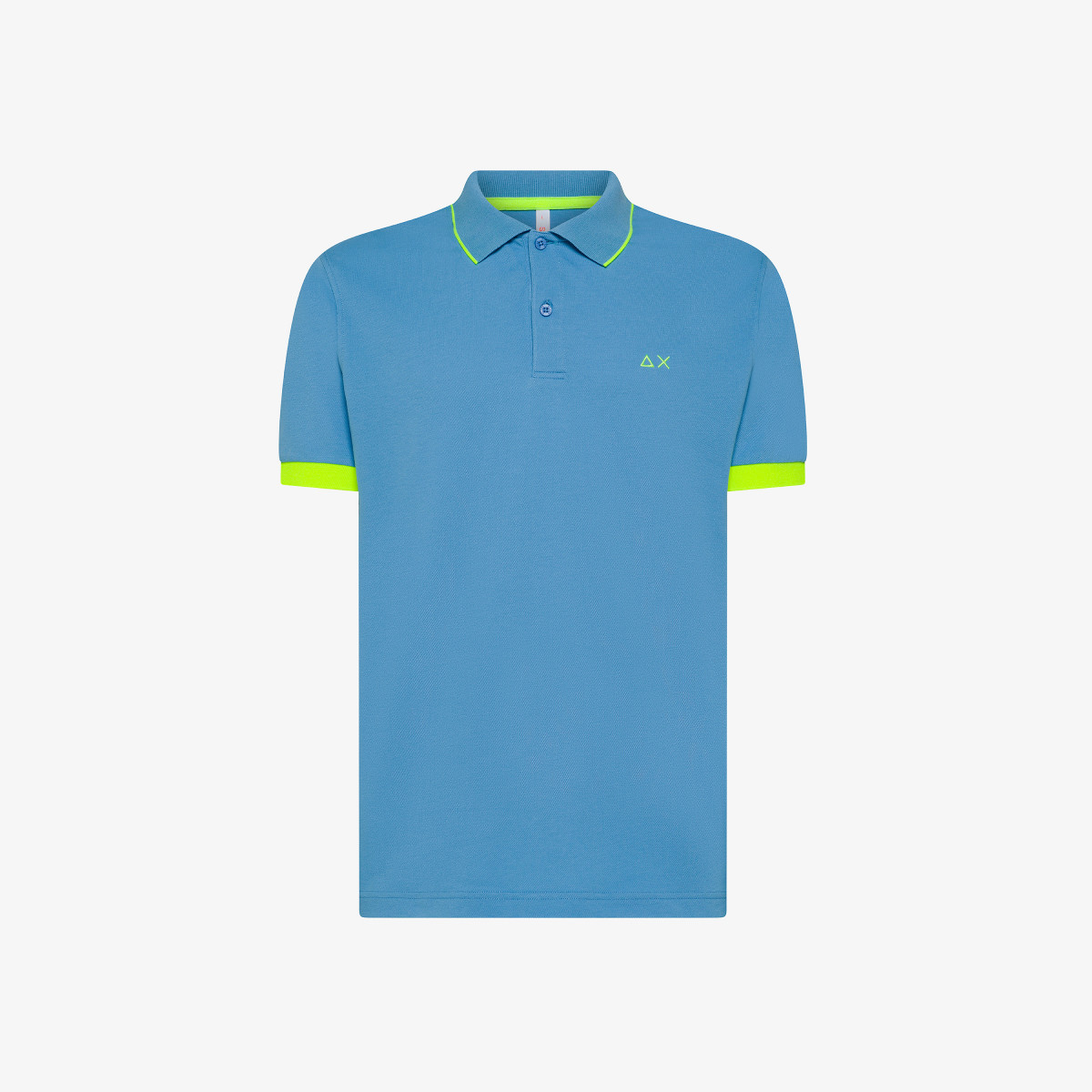 POLO SMALL STRIPE FLUO S/S AVIO