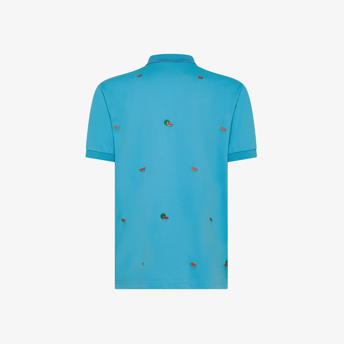POLO FULL EMBROIDERY S/S TURQUOISE