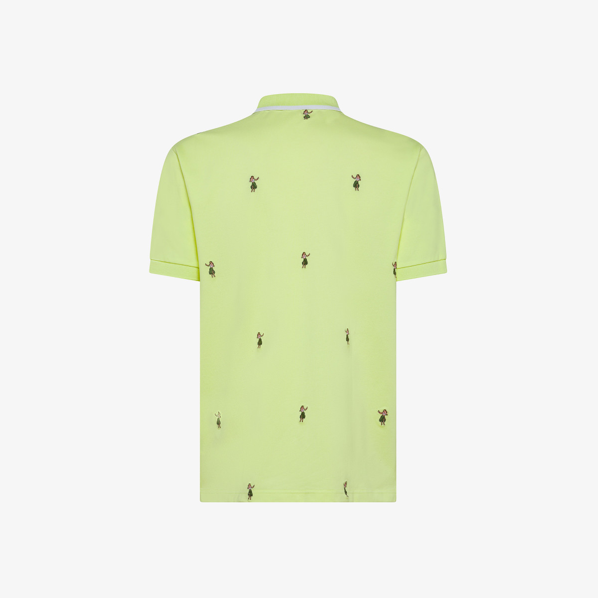 POLO FULL EMBROIDERY S/S LEMON