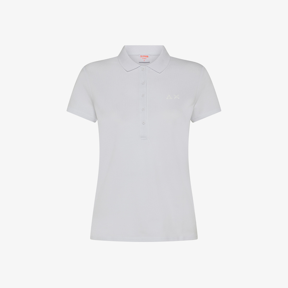 POLO SOLID SLIM FIT S/S WHITE