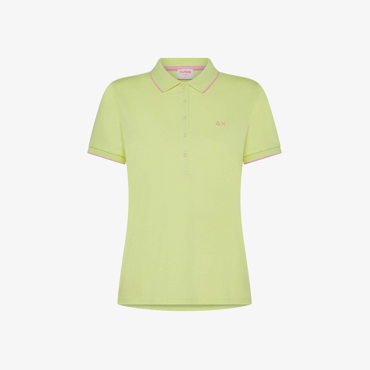 POLO SMALL STRIPE S/S LEMON