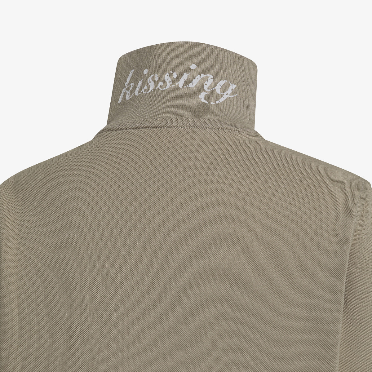 BOY'S POLO SOLID VINTAGE S/S STONE