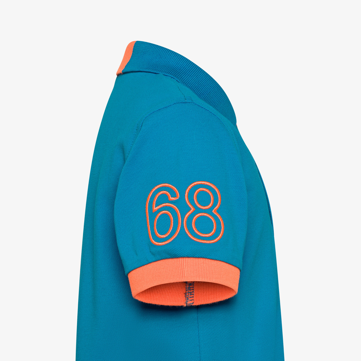 BOY'S POLO LOGO FLUO S/S OTTANIO CHIARO