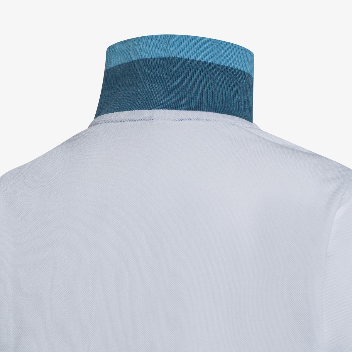 BOY'S POLO PRINT POCKET S/S BIANCO
