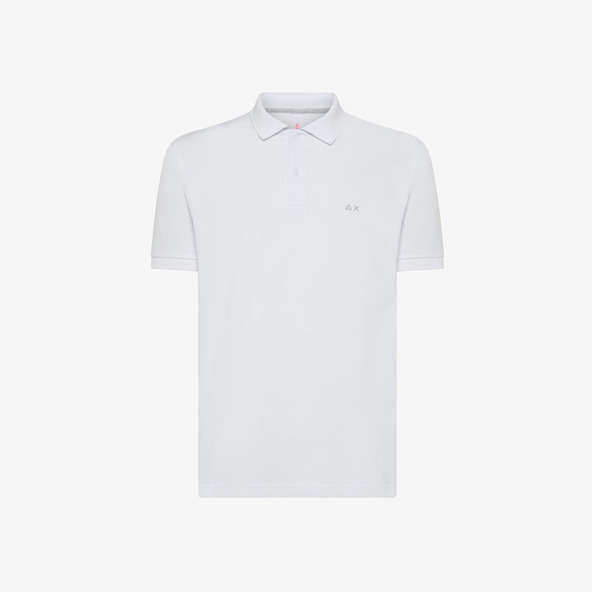 Cotton piqué polo shirt WHITE