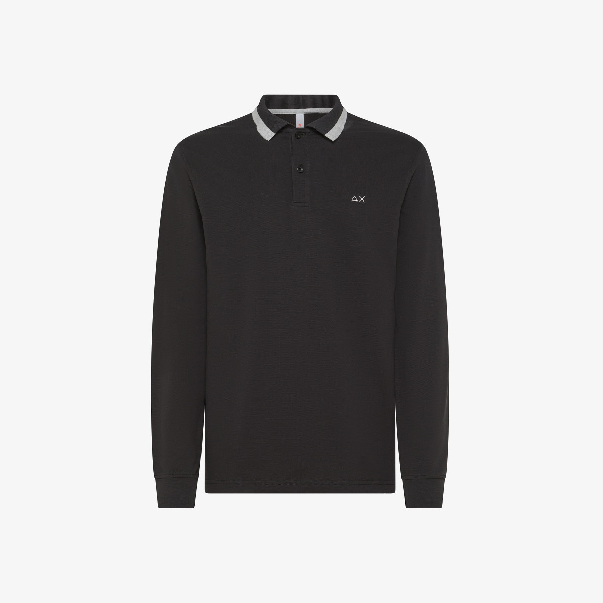 POLO BIG STRIPES EL. L/S BLACK