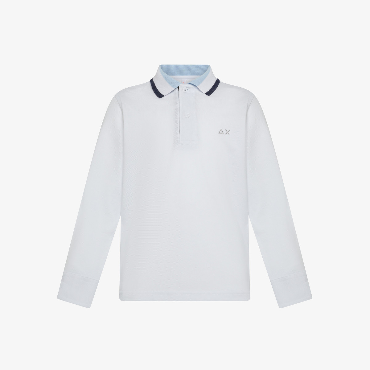 Cotton piqué polo shirt WHITE