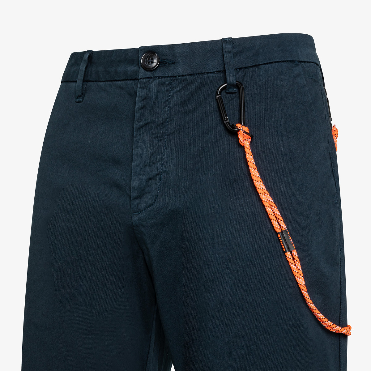 BERMUDA CHINO FOLD NAVY BLUE