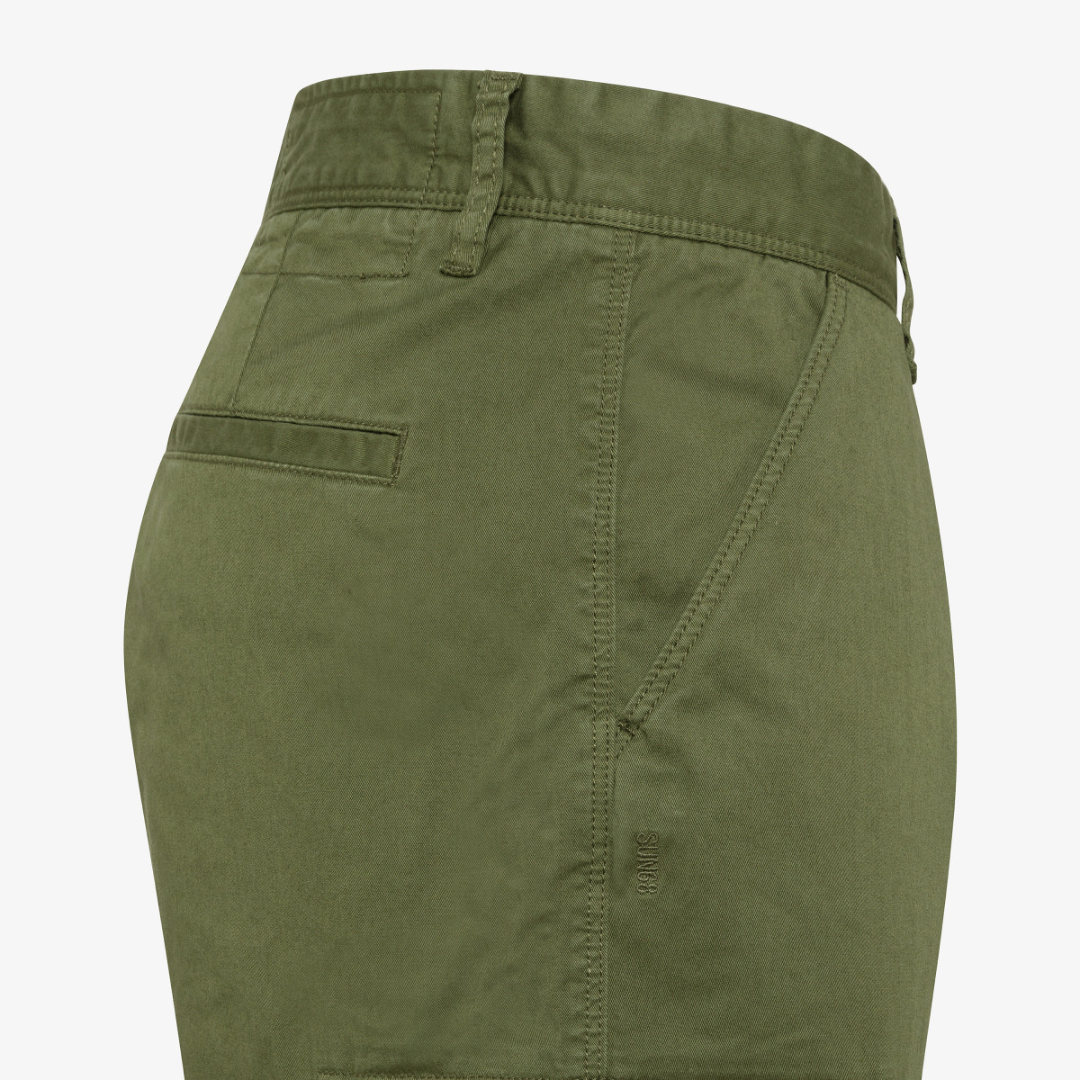 BERMUDA MILITARY SOLID VERDE SCURO