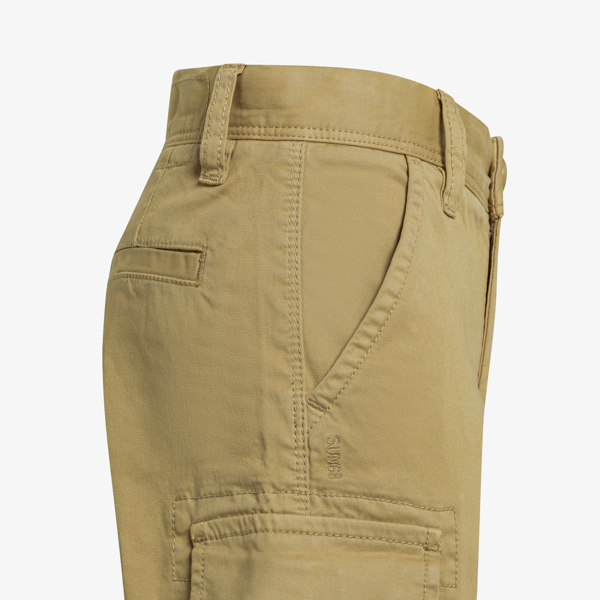 BOY'S CARGO SHORTS POCKET BEIGE