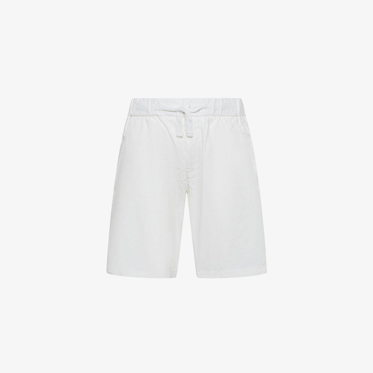 BOY'S SHORTS COULISSE BIANCO PANNA