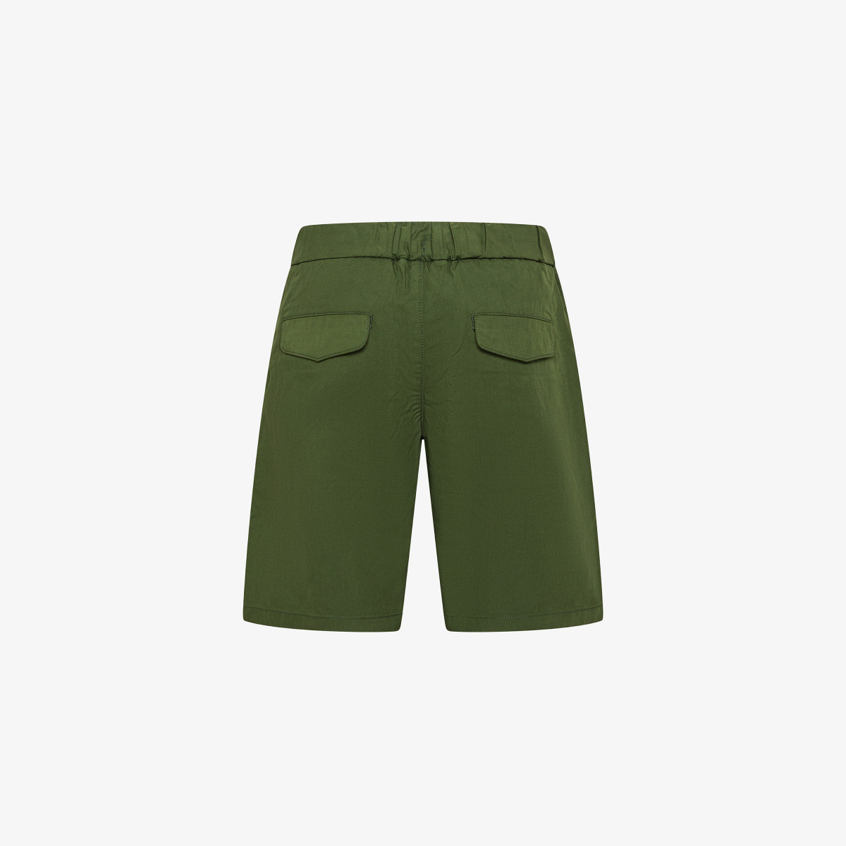 Bermuda in cotone verde scuro