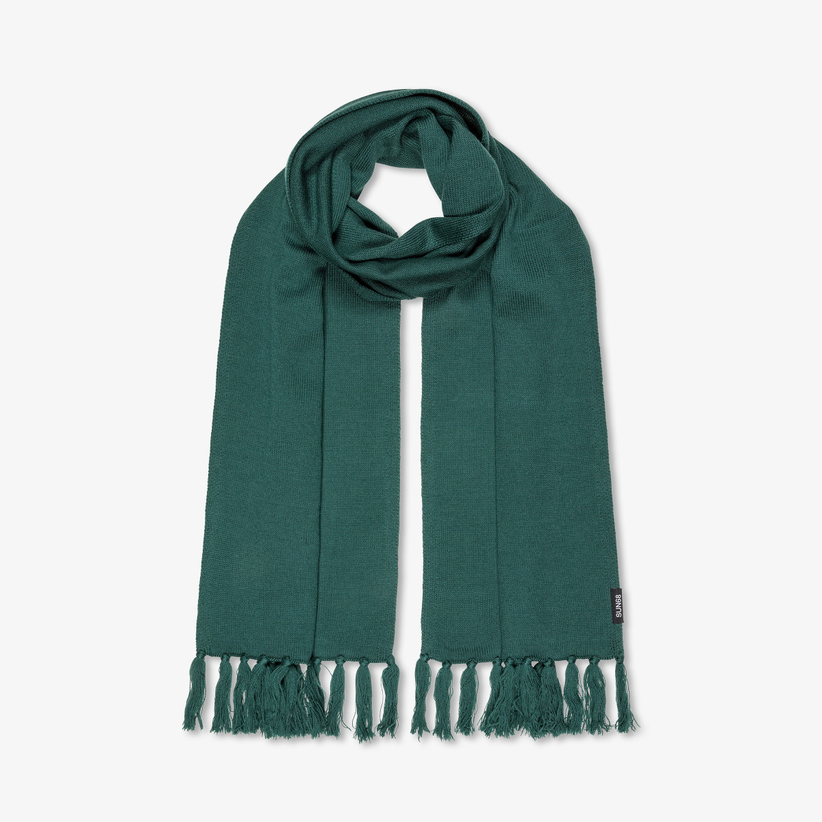 SCARF FUNKY DARK GREEN