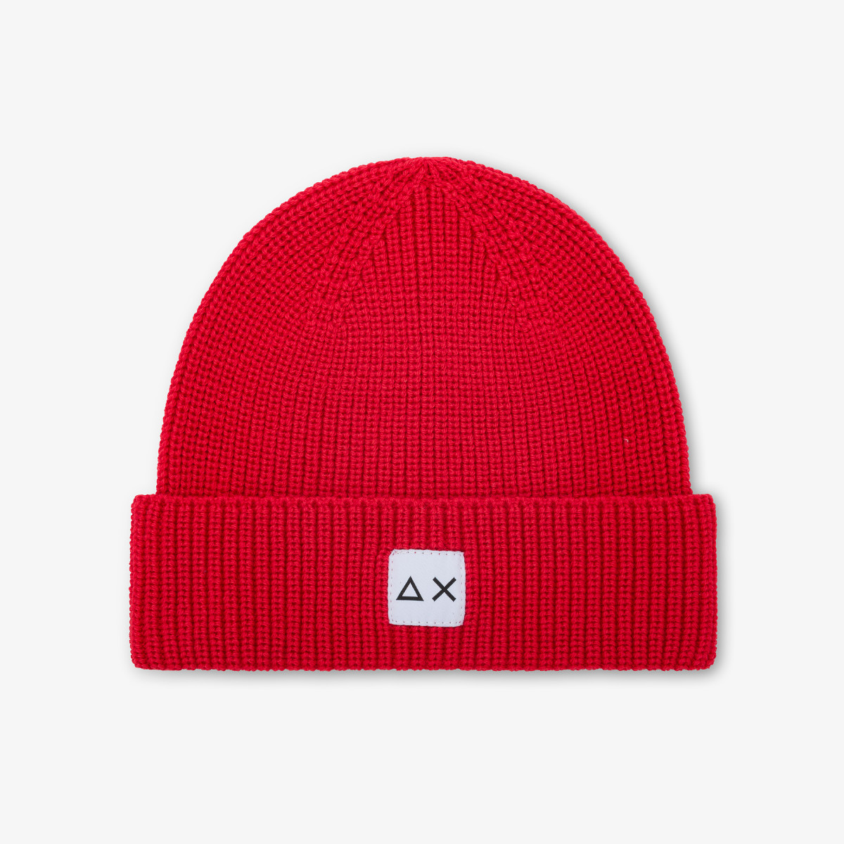 Ribbed wool beanie FIRE