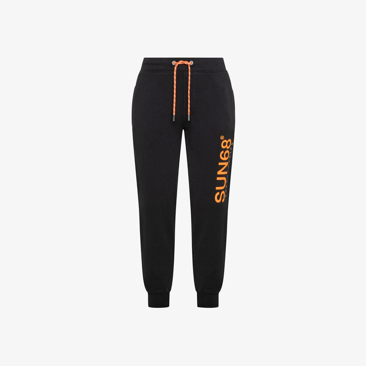 BOY'S PANT LONG FLUO COTT.FL. BLACK