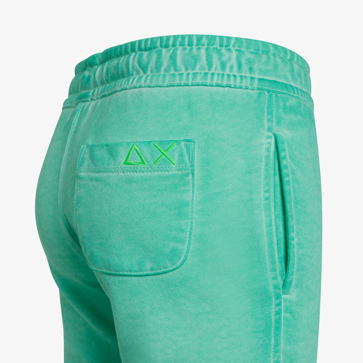 BOY'S SHORT PANT SPECIAL DYED COTT. FL. WATER