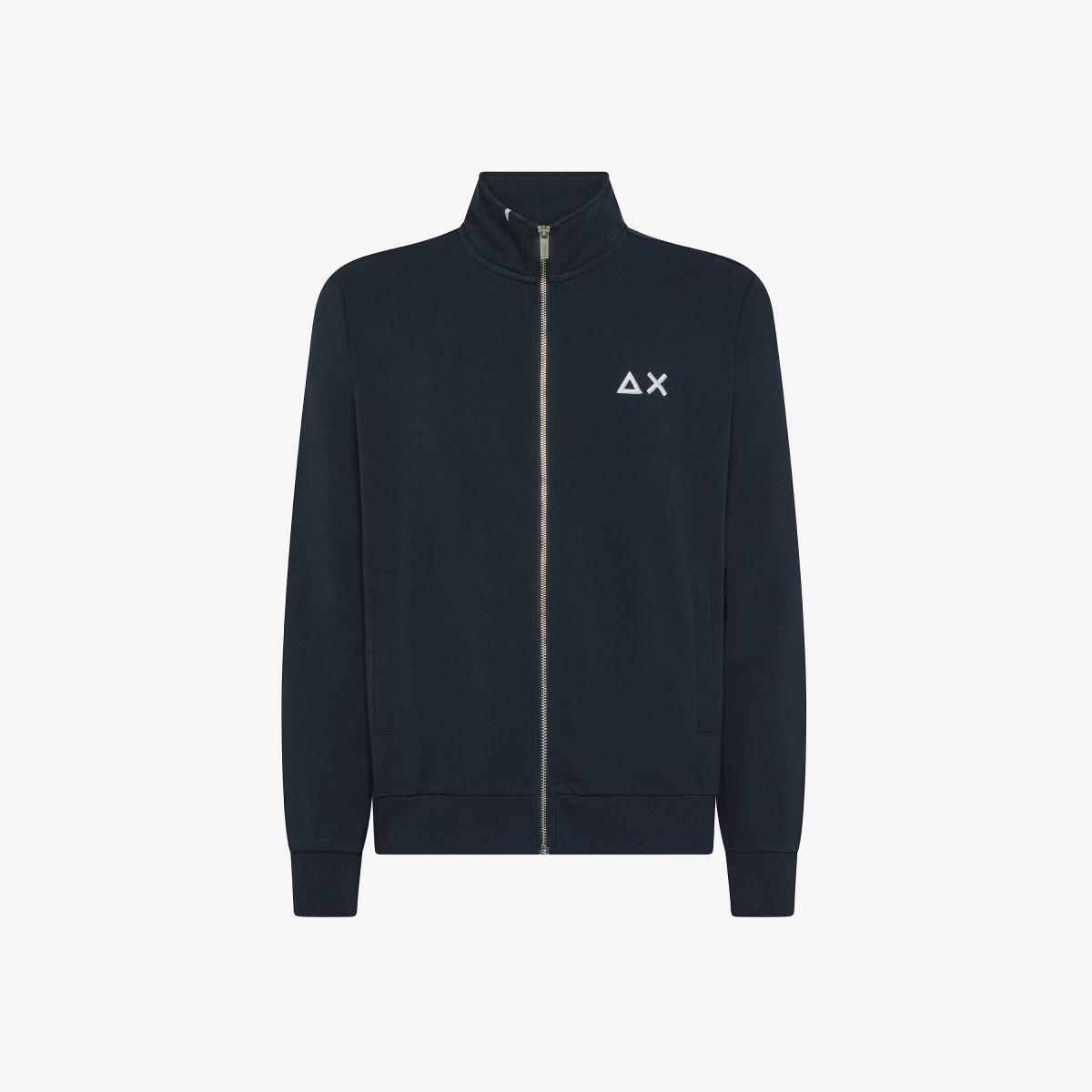 TRACK ZIP BASIC FLEECE NAVY BLUE