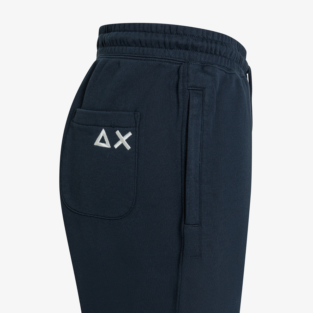 SWEATPANTS BASIC FLEECE NAVY BLUE