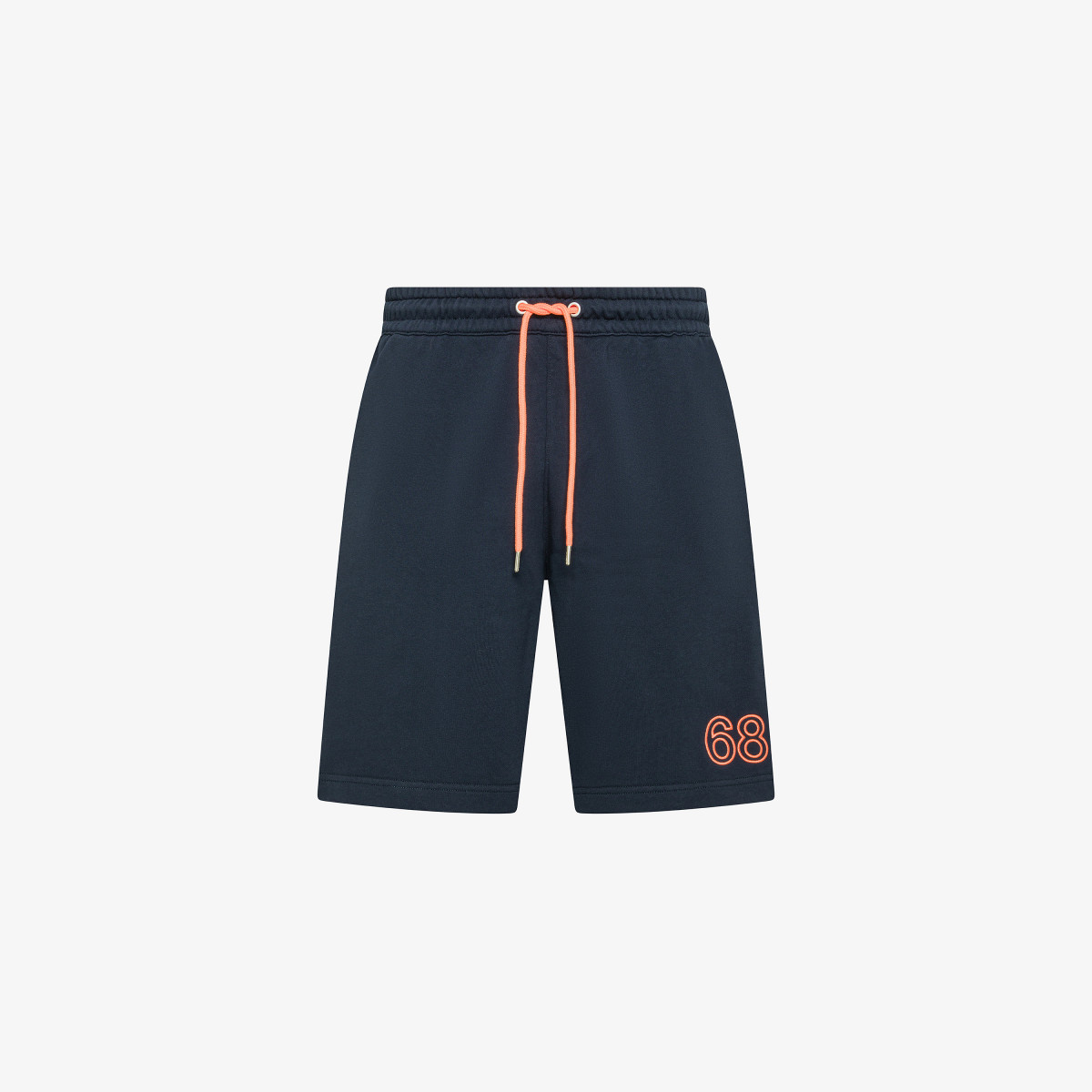 SWEATSHORTS FLUO FLEECE NAVY BLUE