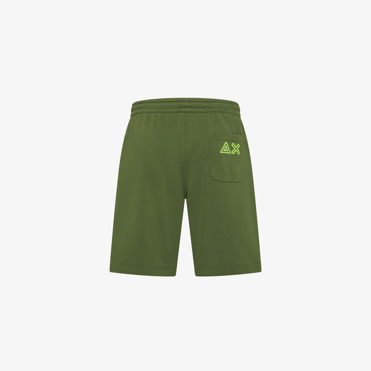 SWEATSHORTS FLUO FLEECE DARK GREEN