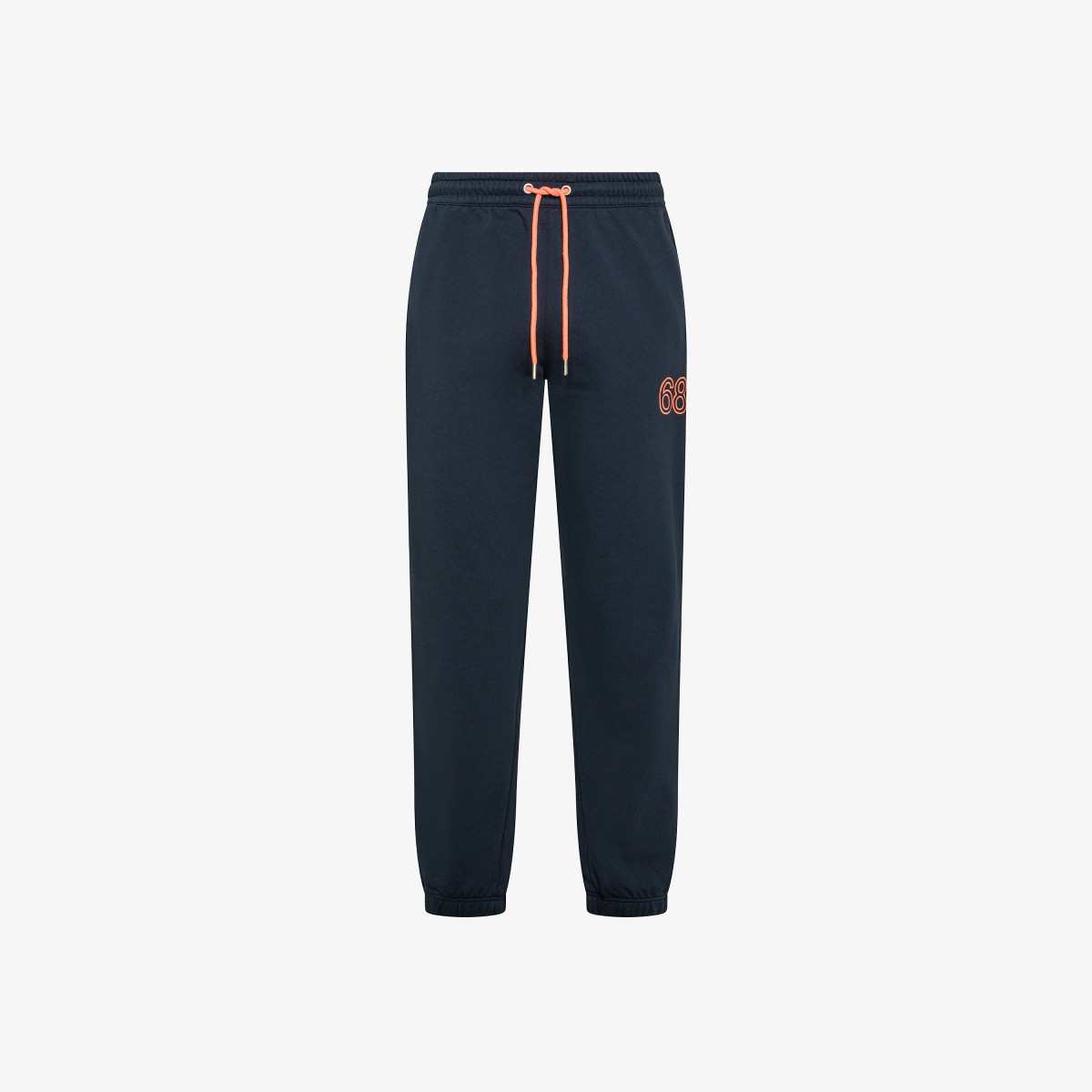 SWEATPANTS FLUO FLEECE NAVY BLUE