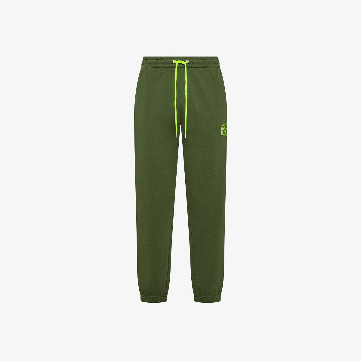 SWEATPANTS FLUO FLEECE VERDE SCURO