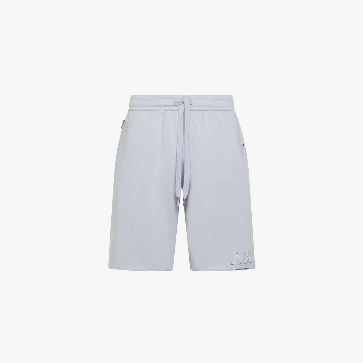 SWEATSHORTS VINTAGE BROKEN FLEECE GRIGIO CHIARO