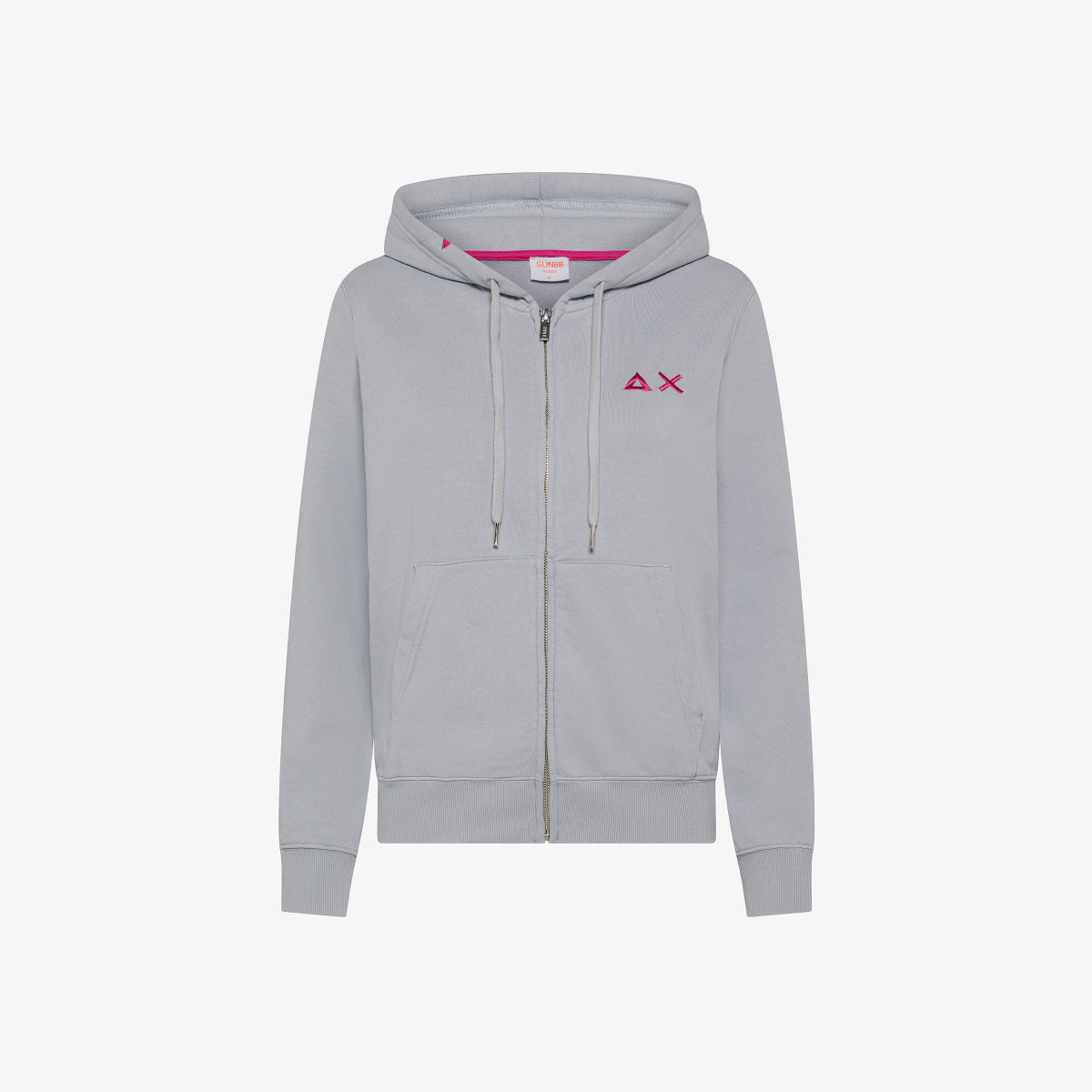 HOODIE ZIP L/S FLEECE LIGHT GREY