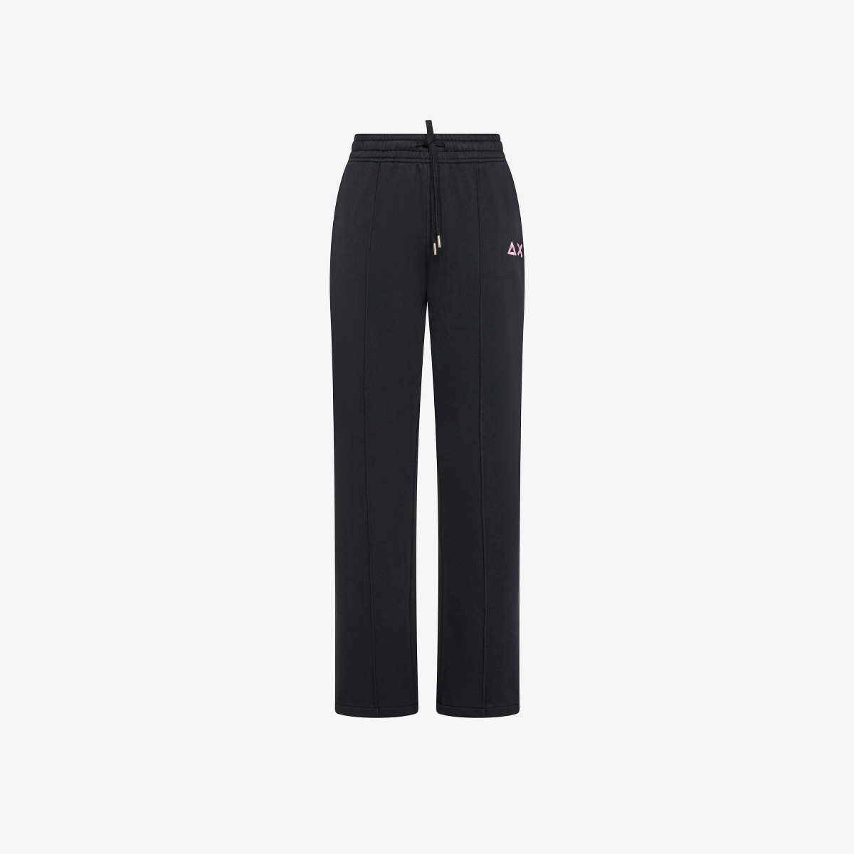 SWEATPANTS WIDE LEG FLEECE NERO