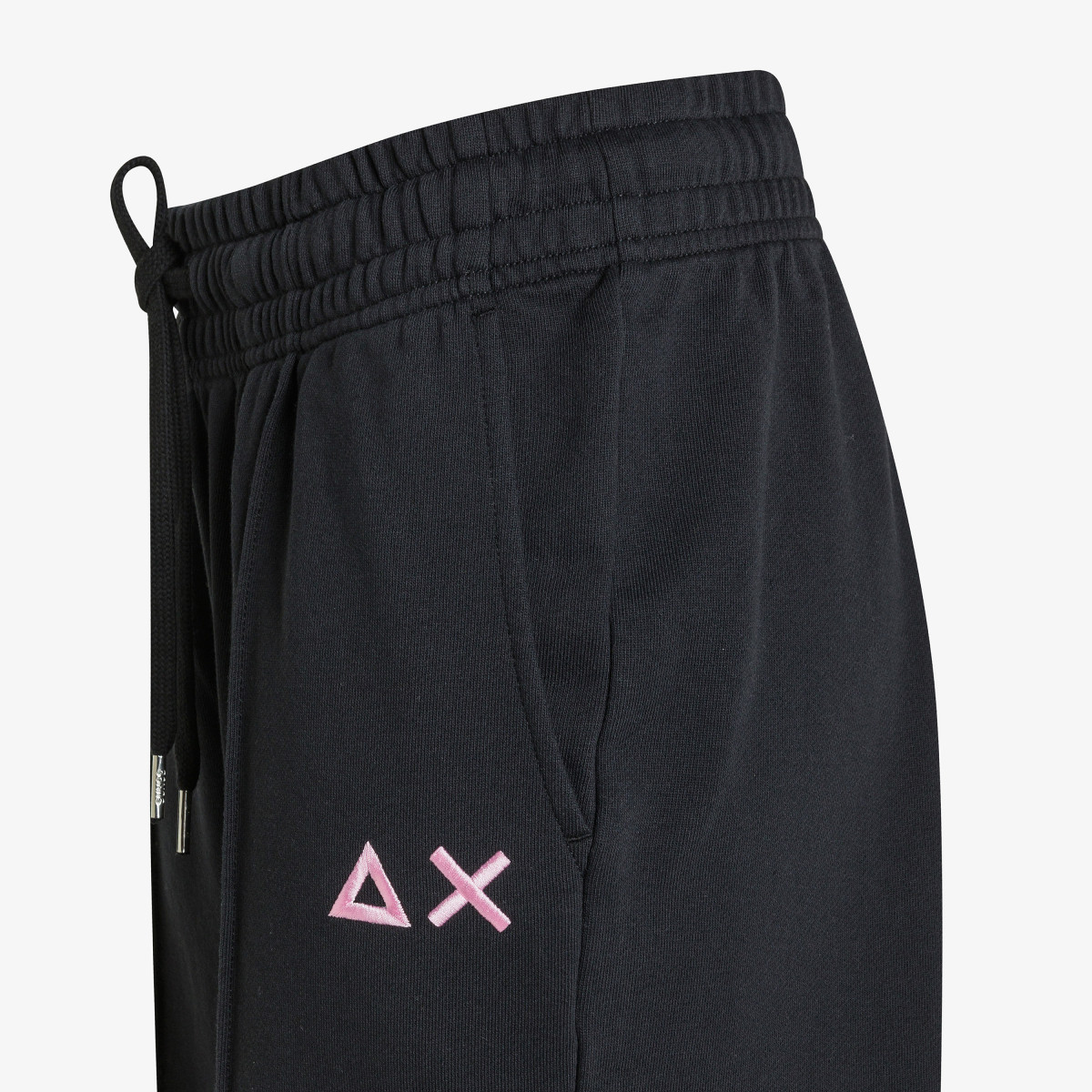 SWEATPANTS WIDE LEG FLEECE NERO