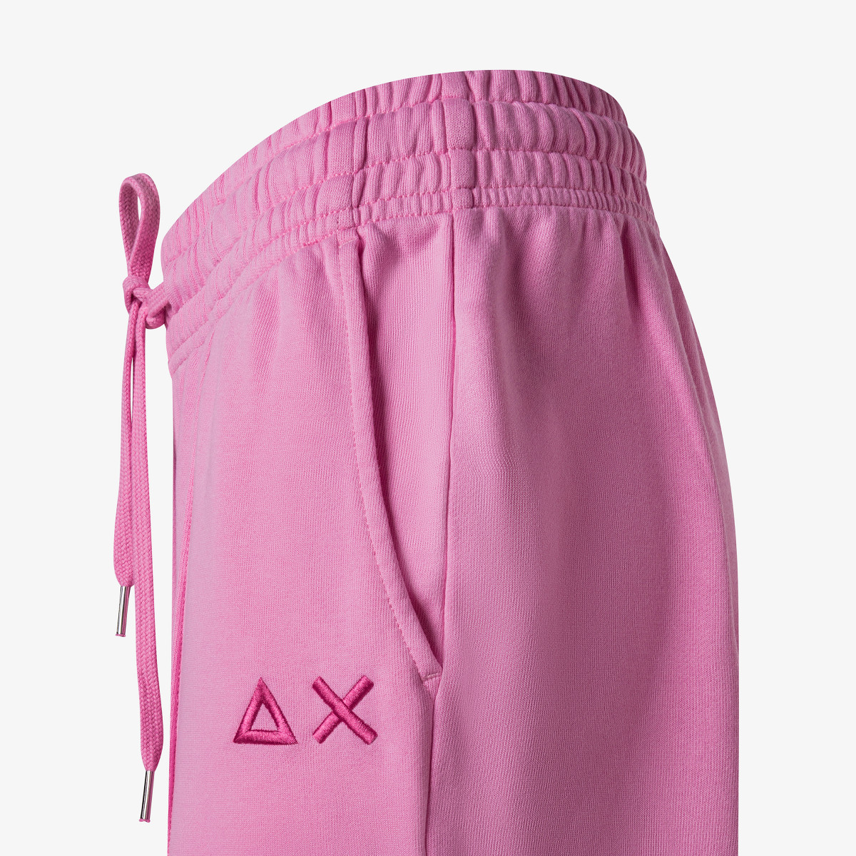 Pantaloni in felpa di cotone geranio