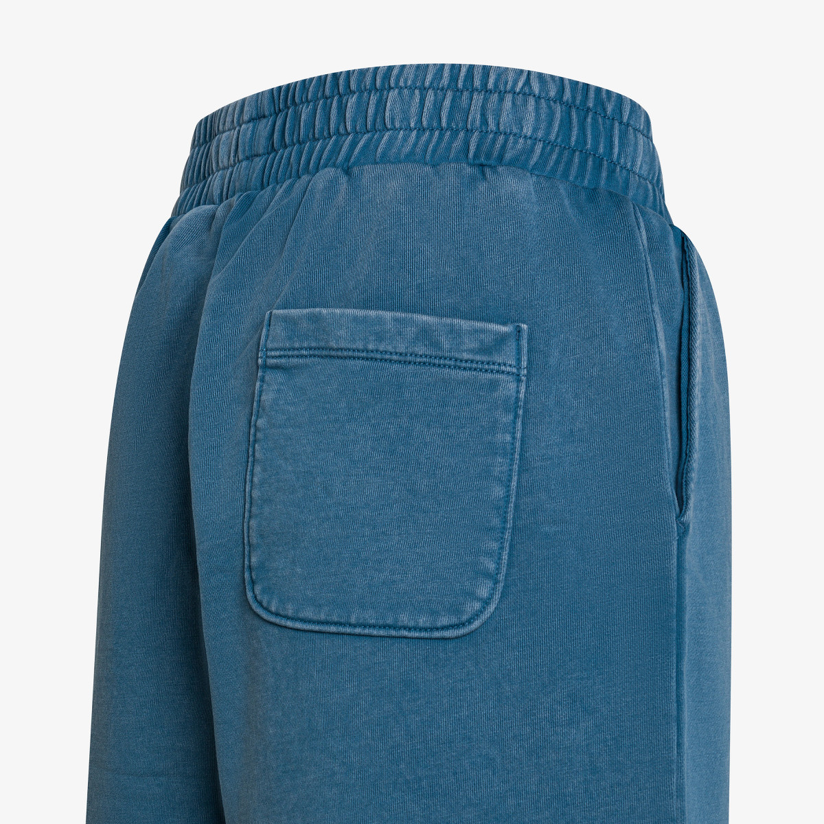 SWEATPANTS BERMUDA VINTAGE FLEECE DARK AVIO