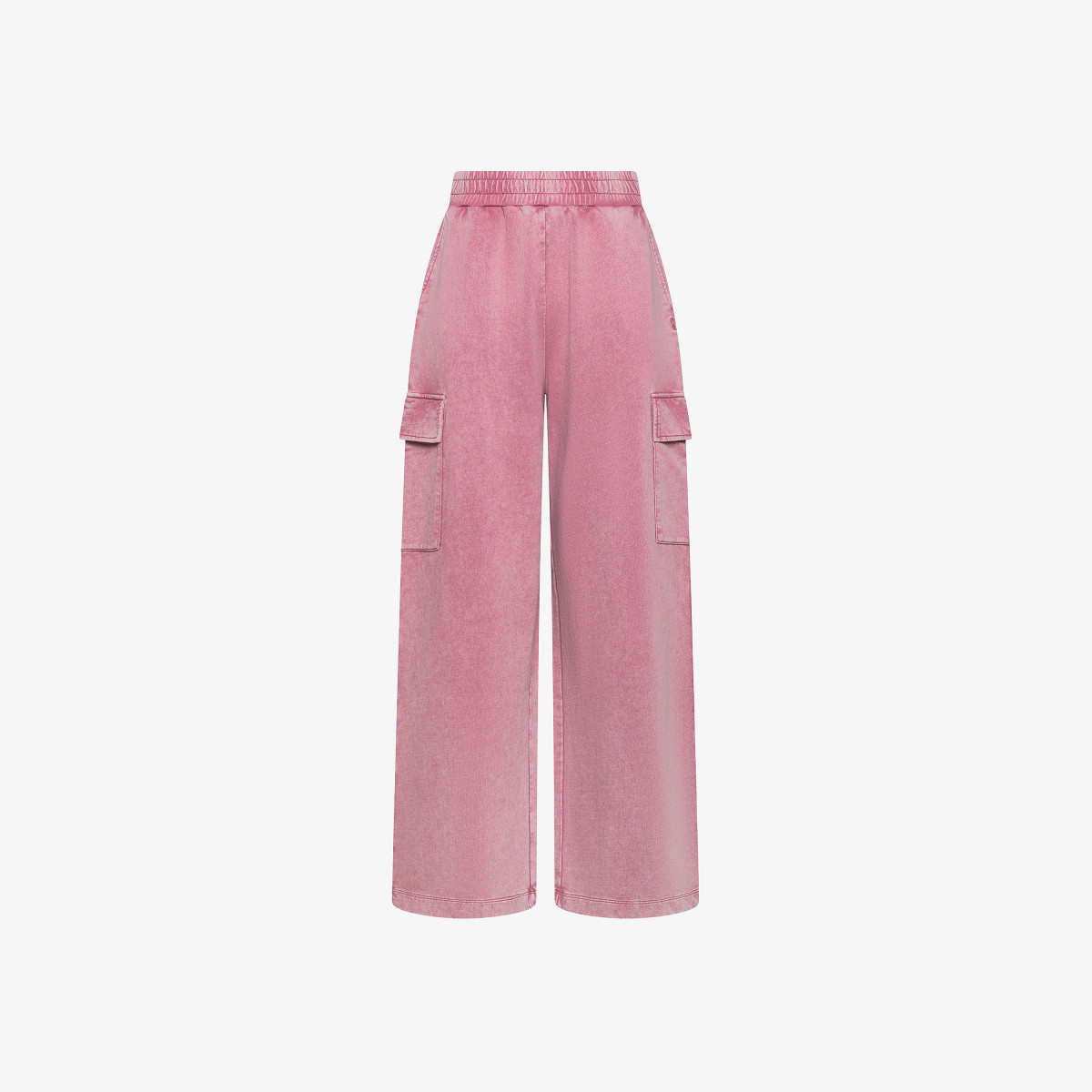 SWEATPANTS CARGO VINTAGE FLEECE ROSA SCURO