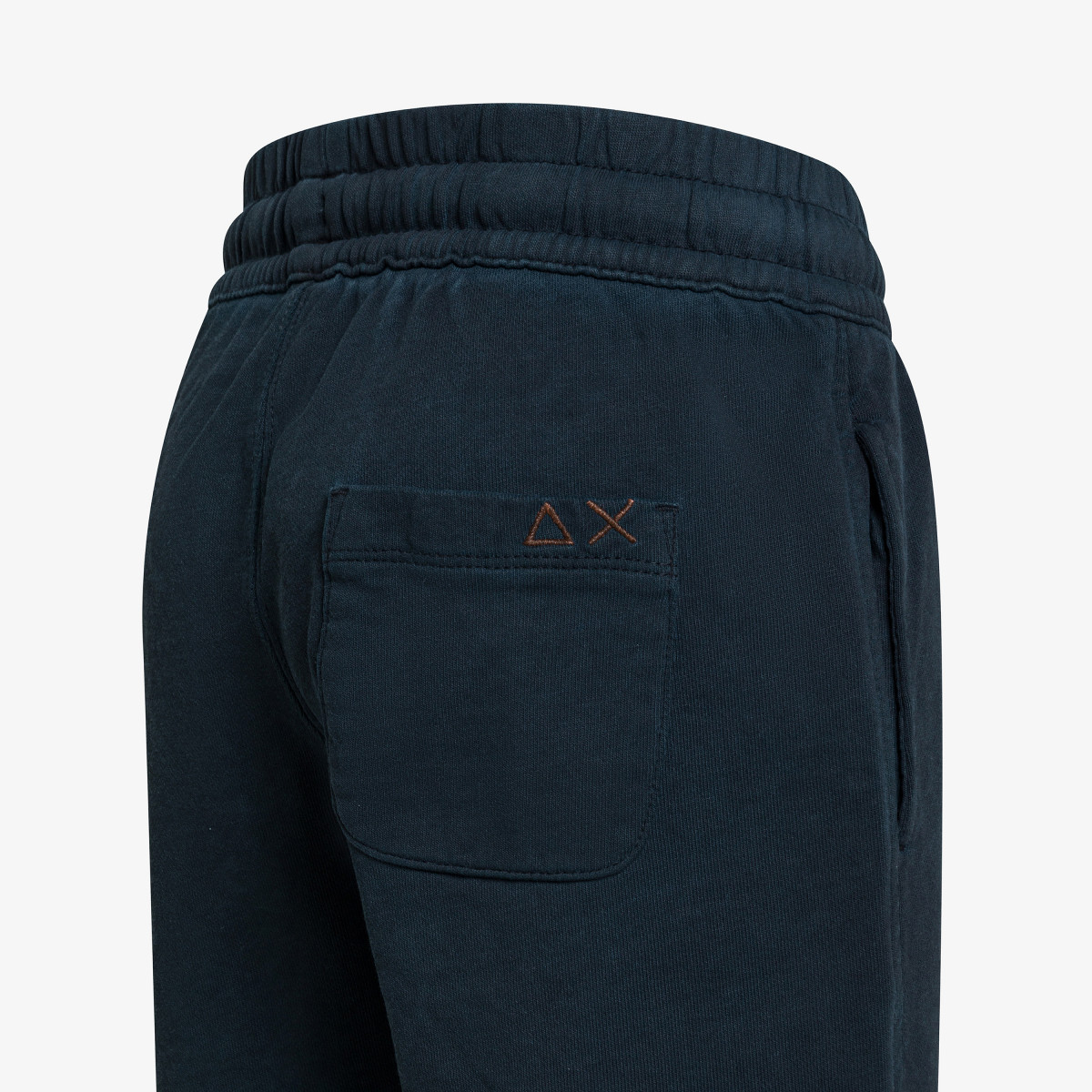 BOY'S PANT SHORT SPECIAL DYED BEACH FLEECE NAVY BLUE