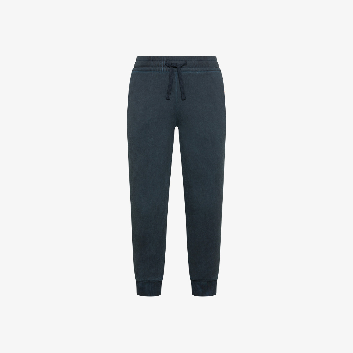 Pantaloni in felpa di cotone blu navy