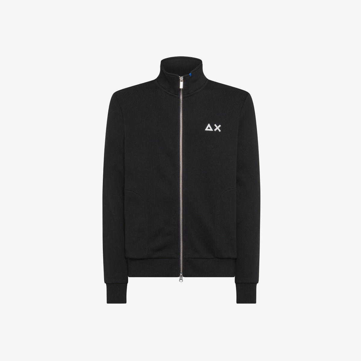 FULL ZIP COTTON FL BLACK