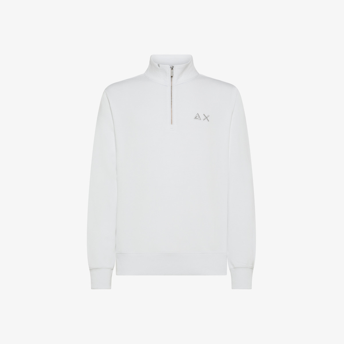 Cotton sweatshirt WHITE