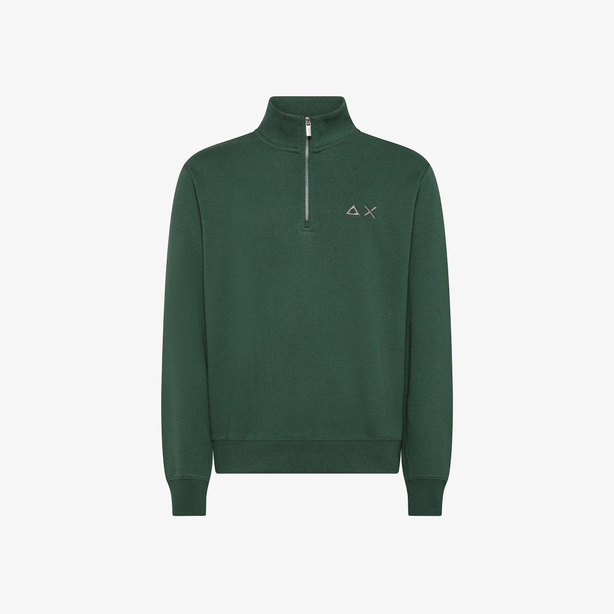 Cotton sweatshirt DARK GREEN