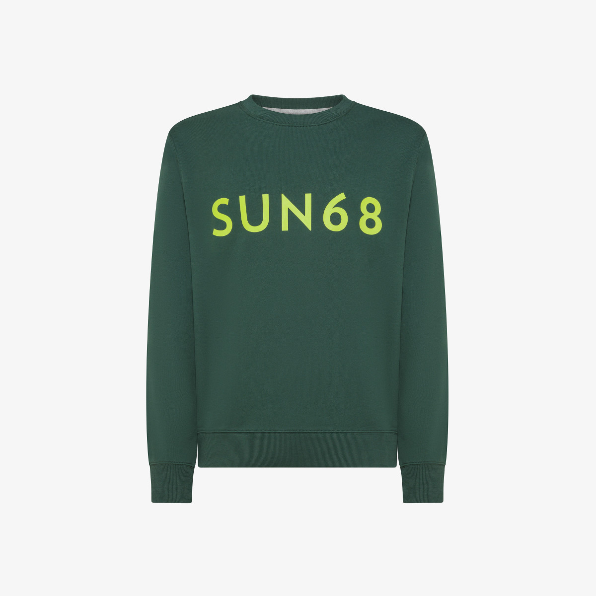 Cotton sweatshirt DARK GREEN