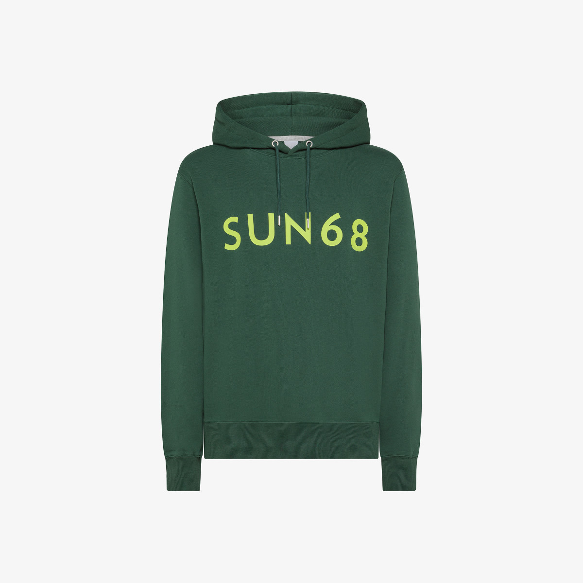 Cotton hoodie DARK GREEN