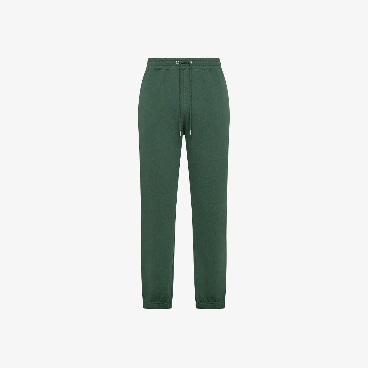 LONG PANT COTTON FL DARK GREEN