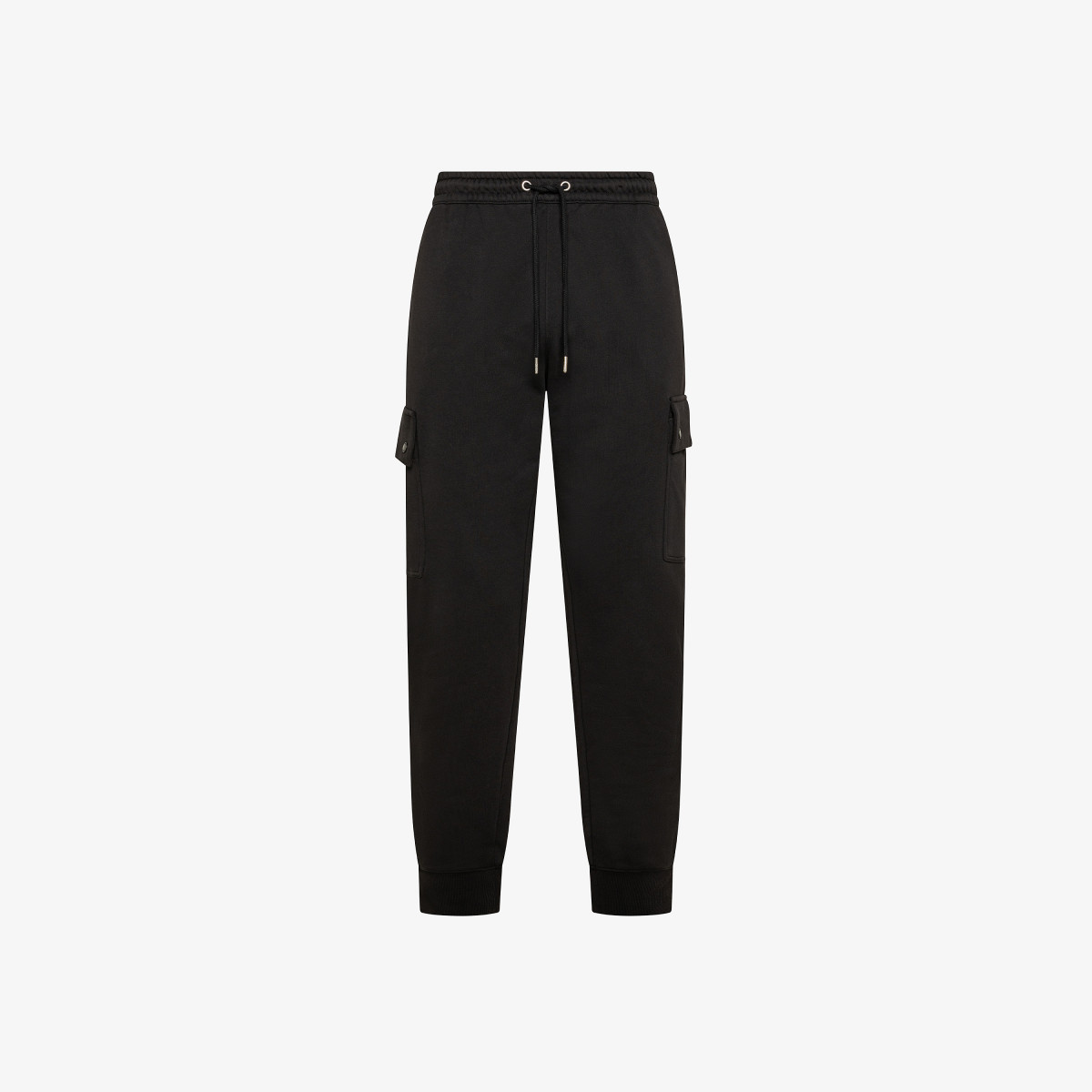 LONG PANT CARGO COTTON FL BLACK