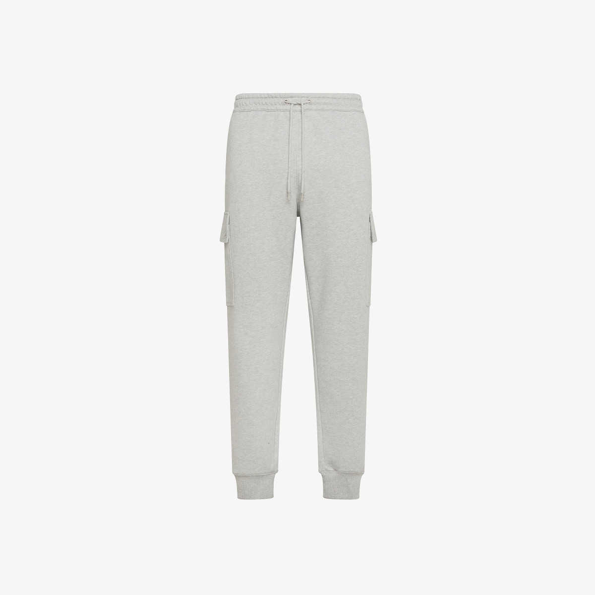 LONG PANT CARGO COTTON FL GRIGIO MEDIO