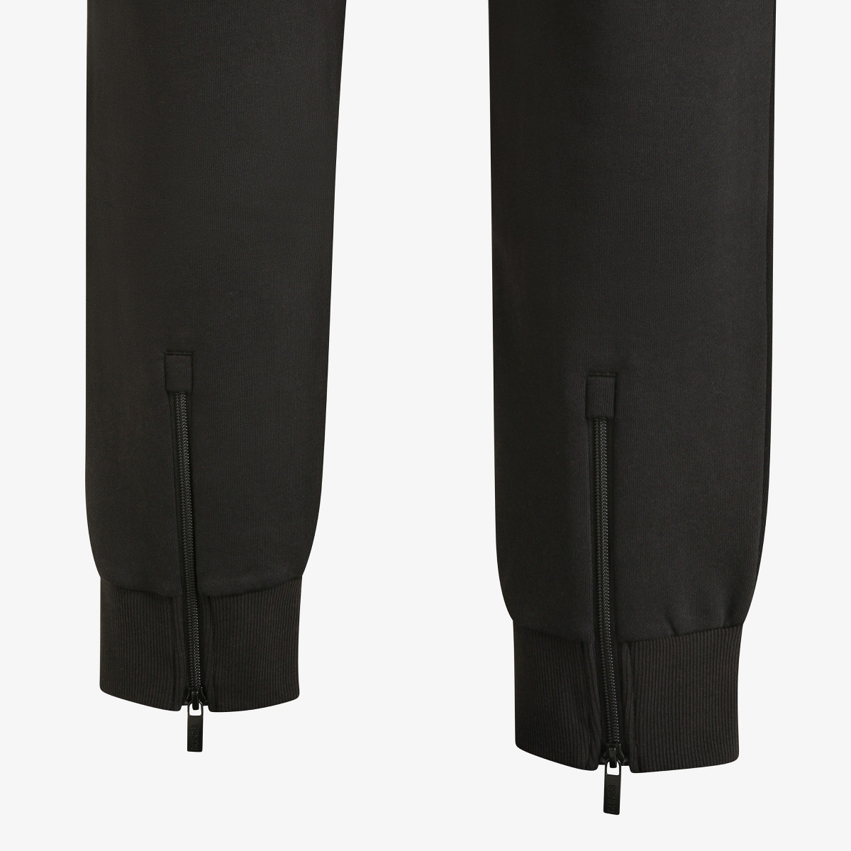 LONG PANT FANCY COTTON FL BLACK