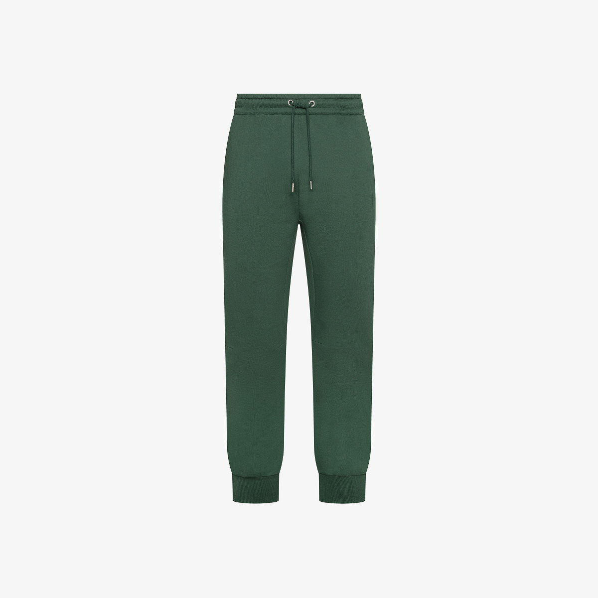 LONG PANT FANCY COTTON FL DARK GREEN