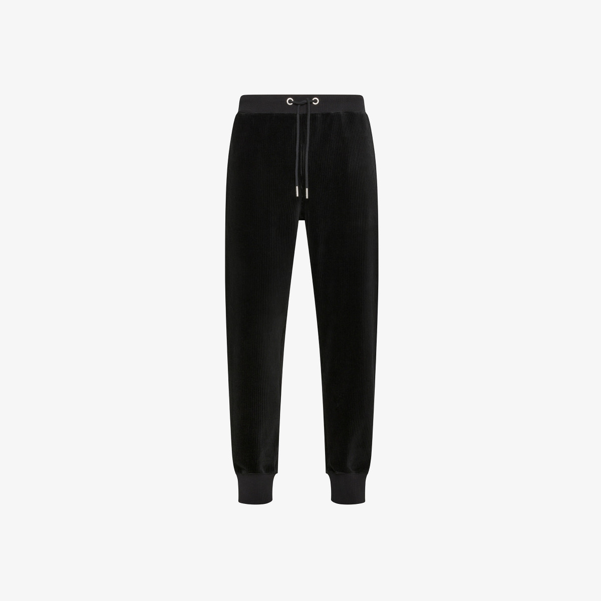 Corduroy joggers BLACK