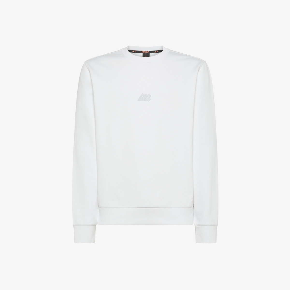 Cotton sweatshirt WHITE