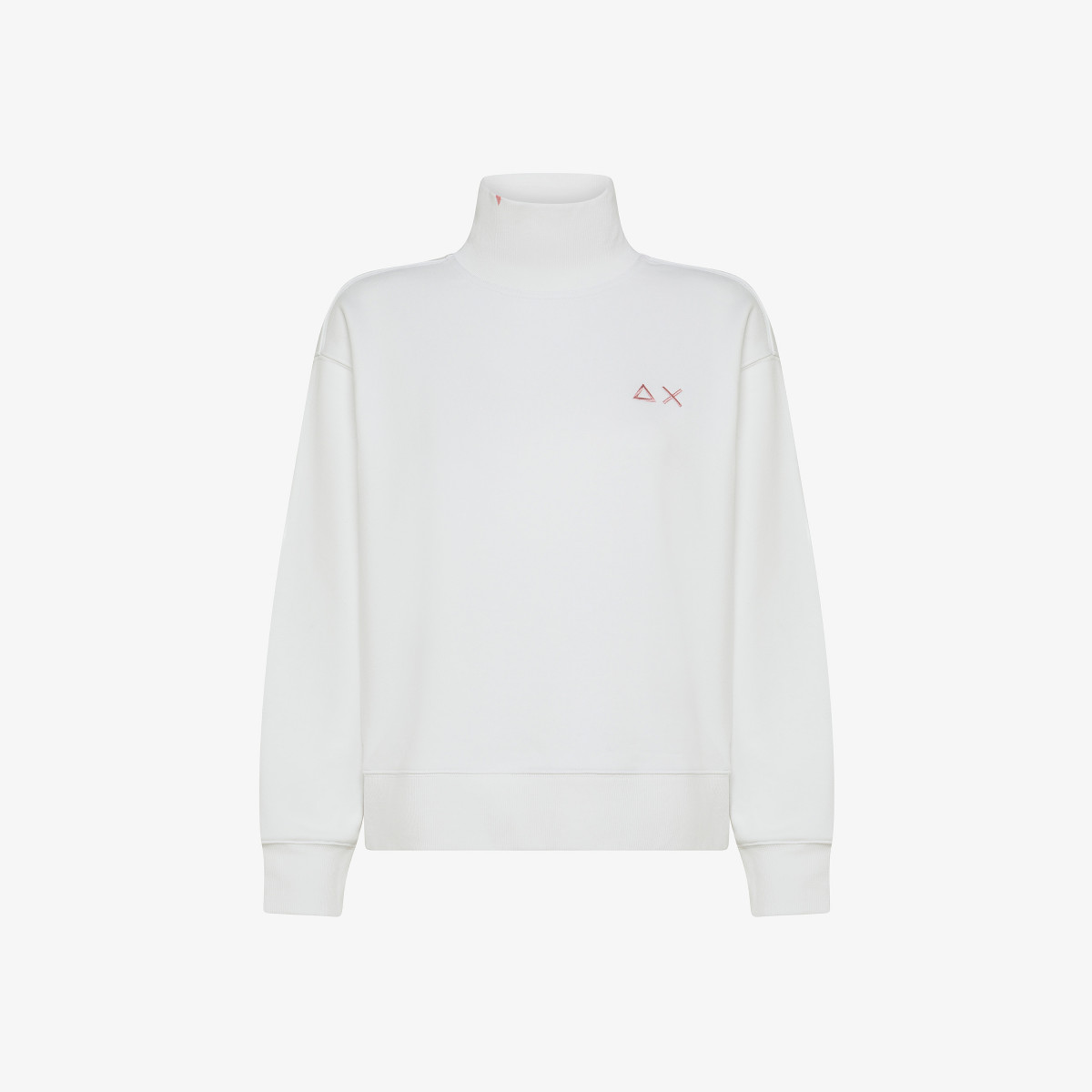 Cotton sweatshirt WHITE